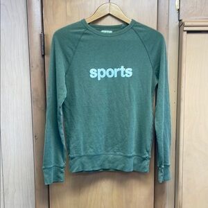 Goodfellow & Co Green Crew Neck Sweater